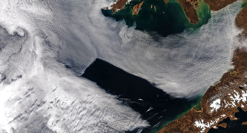 Clouds from space.
