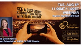 See a Dust Storm? Submit your photos with GLOBE Observer.