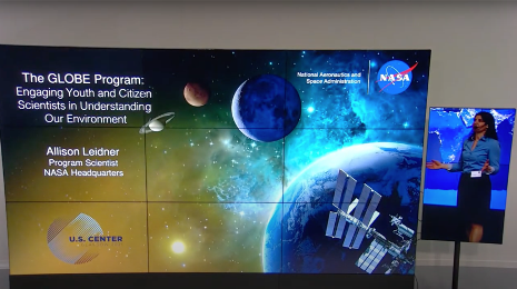 GLOBE presentation on the NASA Hyperwall
